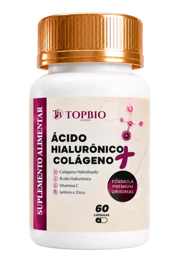 Ácido Hialurónico + Colagénio — frasco